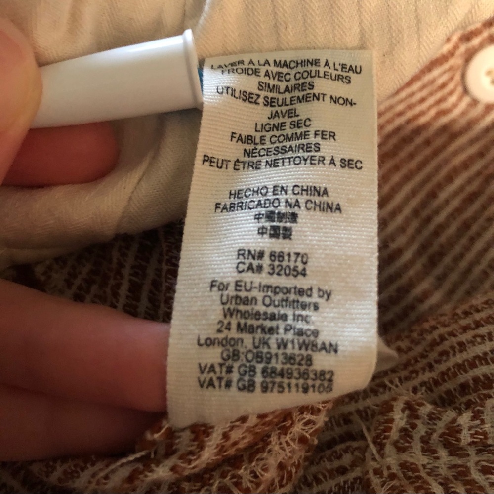 Free People Light At Sunrise Crop Pants | Size 10 - Picture 13 of 14